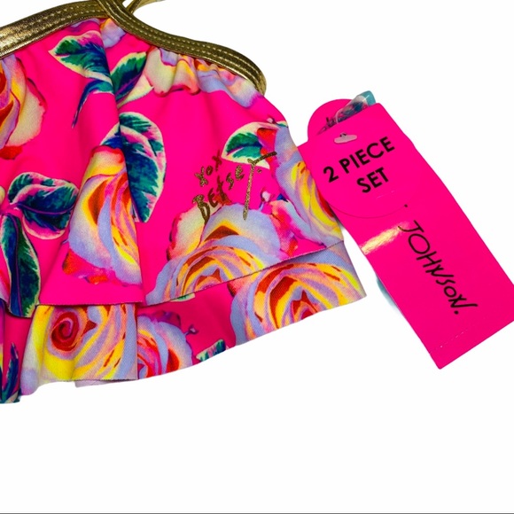 Betsey Johnson Girl's Swimsuit Size 2T - Picture 3 of 11